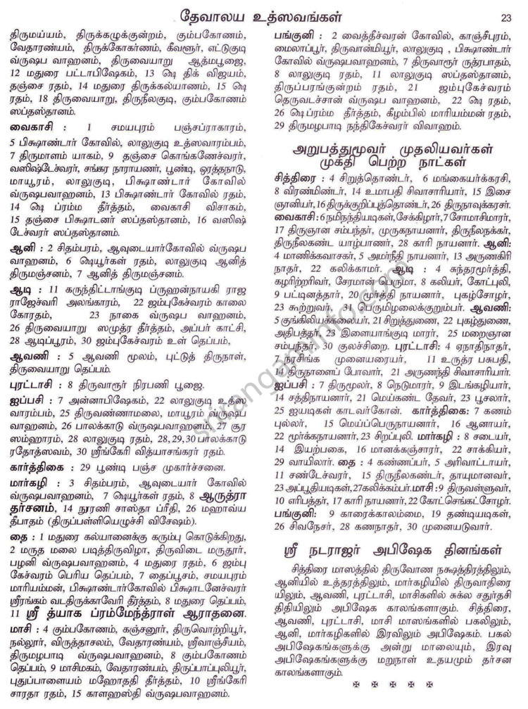 Panchangam